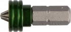 Биты "ЕХPERT", с магнитным держателем-ограничителем, KRAFTOOL 26128-2-25-1, тип хвостовика C 1/4", PH2, 25 мм, 1 шт. в блистере,  ( 26128-2-25-1 )