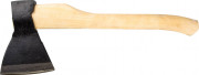 Топор кованый ИЖ с округлым лезвием и деревянной рукояткой, 1.2кг,  ( 2072-12 )